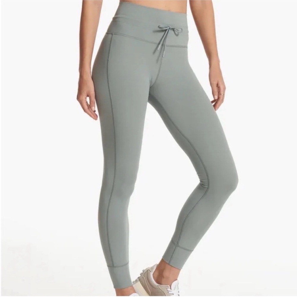 Vuori High-Rise Sage Green Performance Legging